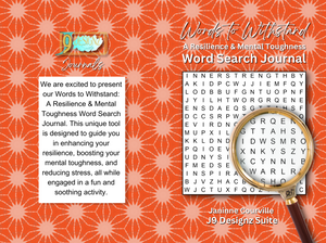 Words To Withstand: A Resilience and Mental Toughness Word Search Journal