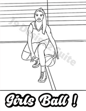 Load image into Gallery viewer, Girls Can Do Anything! Coloring Book-PDF Format Only