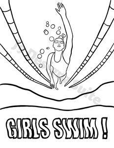 Girls Can Do Anything! Coloring Book-PDF Format Only